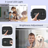 QOMO QPC100S 4K USB 13MP Portable Document Camera, with Mic, LED Light,Auto Focus, HDMI/USB Plug and Play, Compatible with Mac OS, Windows, Chromebook Compatible for Live Demo and Document Scanning