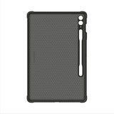 SAMSUNG Galaxy Tab S9 FE+ Outdoor Cover, Rugged Tablet Protector and Carry Case, Military Grade Protection, Built-in Kickstand, S Pen Holder, US Version, Black