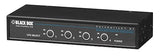 Black Box KVM Switch 4PT Single-Monitor, VGA, PS/2, Desktop, Cables Incl