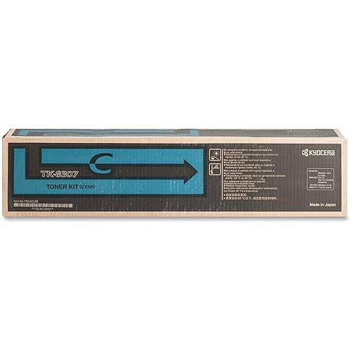 Kyocera, KYOTK8307C, 3050/3550 Toner Cartridge, 1 Each Cyan