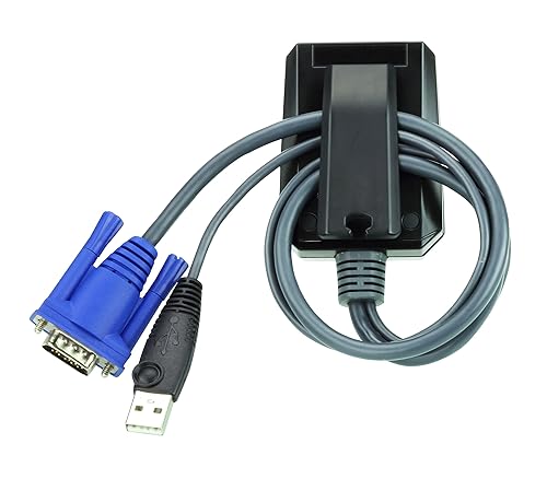 ATEN CV211 Laptop USB KVM Console Crash Cart Adapter