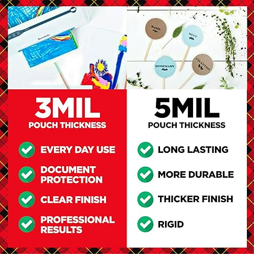 Scotch Thermal Laminating Pouches, 8.9 x 11.4-Inches, 3 mil thick, 200-Pack (TP3854-200)