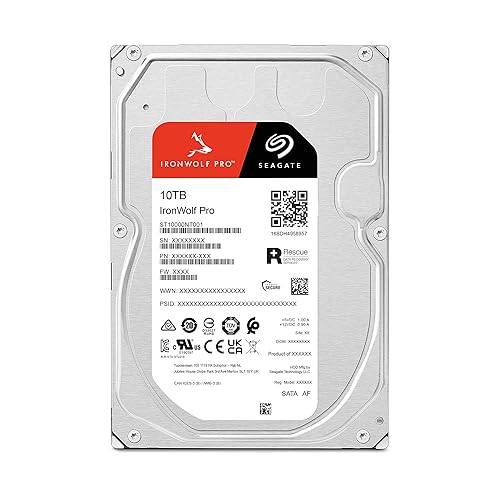 Seagate IronWolf Pro ST12000NT001 disque dur 3.5 12 To Série ATA
