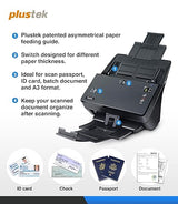 Plustek PT2160 High Speed Document Scanner with 100 Sheet Feeder + Carry Bag