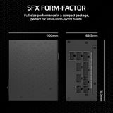 CORSAIR SF750 (2024) Fully Modular Low Noise 80 Plus Platinum ATX Power Supply – ATX 3.1 Compliant – PCIe 5.1 Ready – SFX-to-ATX Bracket Included – Black SF (ATX 3.1 & PCIe 5.1) 750 Watts