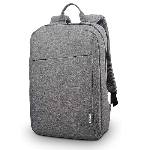 Lenovo Casual Laptop Backpack B210 - 15.6 inch - Padded Laptop/Tablet Compartment - Durable and Water-Repellent Fabric - Lightweight - Grey 15.6 inch Grey