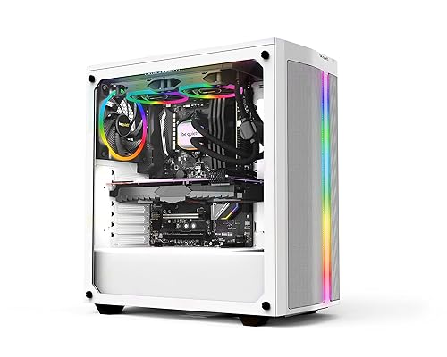 be quiet! Pure Loop 2 FX 240mm, CPU Liquid Cooler for Intel Core i3/i5 or AMD Ryzen 3/5, ARGB LED Illumination, 2X Light Wings PWM high-Speed Fan -BW013 Black BW013 240mm ARGB Fan