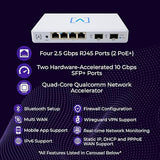 Alta Labs Route10 | 10 Gig Multi-WAN Router | High-Performance Qualcomm Quad-Core Hardware-Accelerated VPN Router | 2 10 Gbps SFP+ and 4 2.5 Gbps Ports | Real-Time Stats | Load Balancing | 40W PoE+
