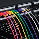 StarTech.com 25ft Gray Slim CAT6 Ethernet Cable, Snagless RJ45, LSZH, 28AWG Bare Copper, Slim Network Patch Cable/Cord