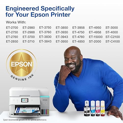 Epson 502 EcoTank Auto-Stop Ink Bottle, Colour Combo Pack (T502520)