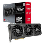 ASUS Prime Radeon™ RX 9070 OC Edition Graphics Card (PCIe 5.0, HDMI/DP 2.1, 2.5-Slot Design, axial-tech Fans, Dual Ball Fan Bearings, Dual BIOS, ASUS GPU Guard) PRIME RX9070|OC|16GB|EVO