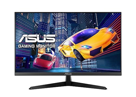 ASUS 27” 1080P Eye Care Monitor (VY279HGR) - Full HD, IPS, 120Hz, 1ms, Adaptive Sync, for Working and Gaming, Eye Care Plus, Blue Light Filter, Flicker Free, SmoothMotion, DisplayWidget, 3 yr warranty