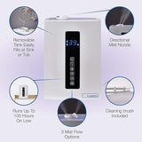 Lasko UH300 Warm and Cool Mist Humidifier with Humidistat and Timer, Quiet, Soothing Ultrasonic Dual Mist Humidifiers for Baby Nursery, Bedroom, Kids, Large Room and Home, 4.9L Tank, No Filter