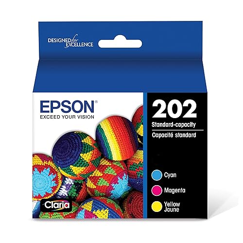 Epson T202520-S Claria Standard-capacity Ink Cartridge Multi-pack - Colour (CMY) Color Multi-pack Ink