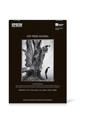 Paper, Epson, Hot Press Natural