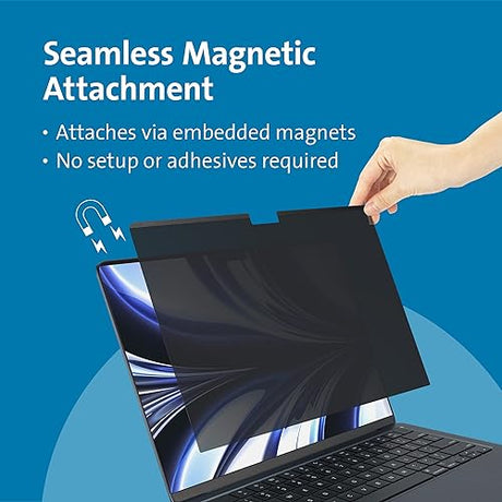 Kensington MagPro Elite Magnetic Privacy Screen for MacBook Air 13.6 inch (K58374WW)