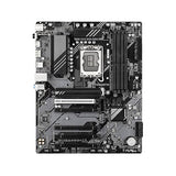 GIGABYTE B760 DS3H WIFI6E GEN5 LGA 1700 Intel B760 ATX Motherboard with DDR5, 2* M.2, PCIe 5.0, USB 3.2 Gen 2x2 Type-C, WiFi 6E GbE LAN, Q-Flash Plus, PCIe EZ-Latch