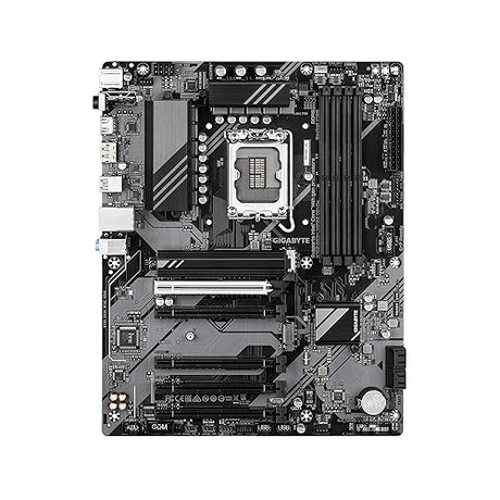 GIGABYTE B760 DS3H WIFI6E GEN5 LGA 1700 Intel B760 ATX Motherboard with DDR5, 2* M.2, PCIe 5.0, USB 3.2 Gen 2x2 Type-C, WiFi 6E GbE LAN, Q-Flash Plus, PCIe EZ-Latch