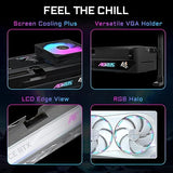 GIGABYTE AORUS GeForce RTX 5080 Master ICE 16G Graphics Card, WINDFORCE Cooling System, 16GB 256-bit GDDR7, GV-N5080AORUSM ICE-16GD Video Card