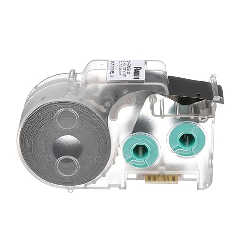 Panduit S050X075VAC P1 Cassette Self-Laminated Label, Vinyl, White White 0.50 by 0.75-Inch