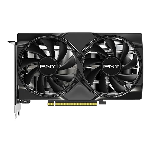 PNY Graphics Card GEFORCE RTX™ 5060 8GB Dual Fan DLSS 4 RTX 5060 LED