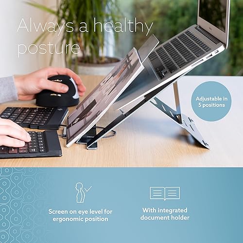 R-GO Riser Document Laptop Stand