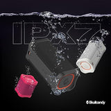 Skullcandy Terrain XL Wireless Bluetooth Speaker - IPX7 Waterproof Portable Speaker, 18 Hours Battery, Nylon Wrist Wrap, True Wireless Stereo Grey Terrain XL
