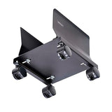 StarTech.com Computer Tower Cart, Rolling Mobile CPU Caddy on Wheels, Max Load 46.3lb/21kg, Adjustable Desktop Case Mount Rolling CPU Cart