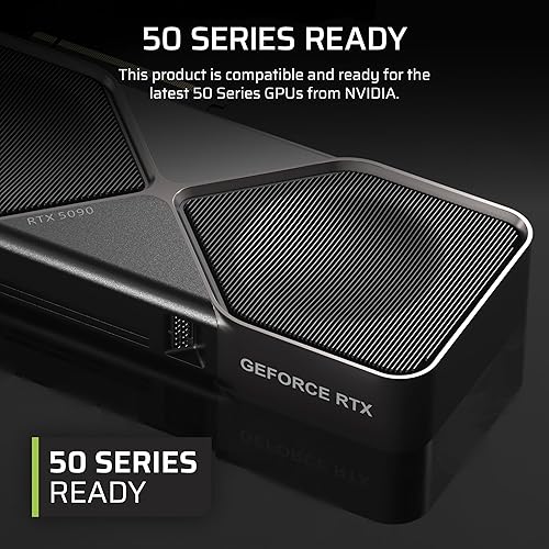 CORSAIR RM850x Fully Modular Low-Noise ATX Power Supply – ATX 3.1 Compliant – PCIe 5.1 Support – Cybenetics Gold Efficiency – Native 12V-2x6 Connector – Black RMx (2024) 850 Watts Black