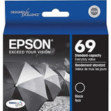 Epson T069120 69 Ultra Black Standard Capacity Cartridge Ink