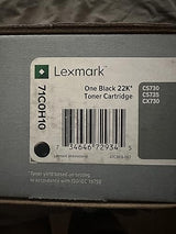 Lexmark Lxk CS730, CS735, CX730 Blk 22K CRTG