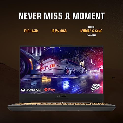 ASUS TUF Gaming F15 (2024) Gaming Laptop, 15.6” FHD 144Hz, 100% sRGB Display, GeForce RTX 4050, Intel Core i7-13620H, 16GB DDR5, 1TB PCIe SSD Gen 4, Wi-Fi 6, Windows 11, FX507VU4-DS72-CA