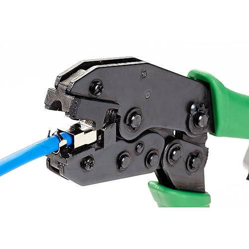 Black Box CAT6A RJ-45 Modular Plug, Shielded 100-PACK