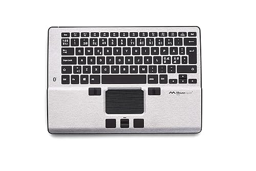 Alpha Ergonomic Pointing Device with Full Sized Keyboard