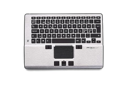 Alpha Ergonomic Pointing Device with Full Sized Keyboard