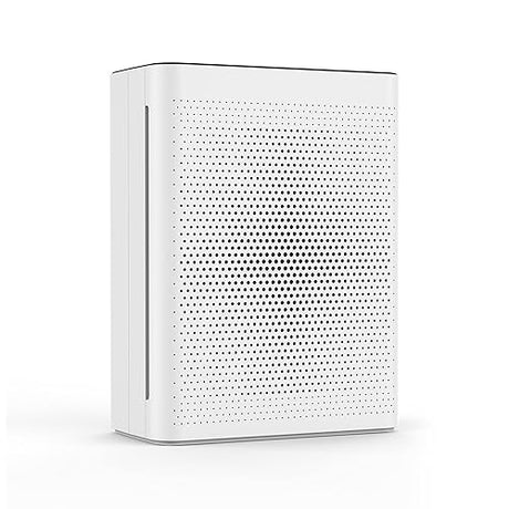 Aluratek True HEPA H13 with PM2.5 Monitor Air Purifier for Mid-Sized (Cleans Up To 260 Sq Ft) Rooms, Home & Office for Reducing Smoke, Dust, Mold, Pollen, Odor (AMAP01F)