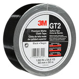 3M 98514 Tape GT2 48 mmx50 M 11 mil, GT2, Black