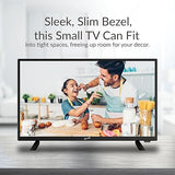 Supersonic 1080p LED Widescreen HDTV with HDMI Input, AC/DC Compatible for RVs and Built-in DVD Player, 24-Inch, Black, SC-2412