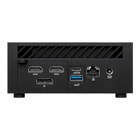 ASUS ExpertCenter PN64 Mini PC Barebone with Intel Core i3-1220P Mobile Processor, up to 64GB DDR5 RAM, Dual Storage Design, WiFi 6E, Bluetooth, USB-C with VESA Mount,Black