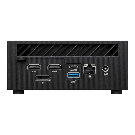 ASUS ExpertCenter PN64 Mini PC System with Intel Core i7-12700H, 16GB DDR5,M.2 PCIE G4 512GB SSD, WiFi 6E, Bluetooth, USB-C, Quad-Display, Windows 11 Pro,Black