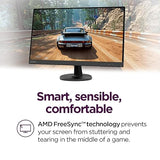 Lenovo D27-40 Monitor - All-in-One Monitor - 27 FHD Display - 75Hz Refresh Rate - Natural Low Blue Light - AMD FreeSync™ - 0.4ms MPRT - Raven Black - Tilt Stand 24 FHD 75Hz