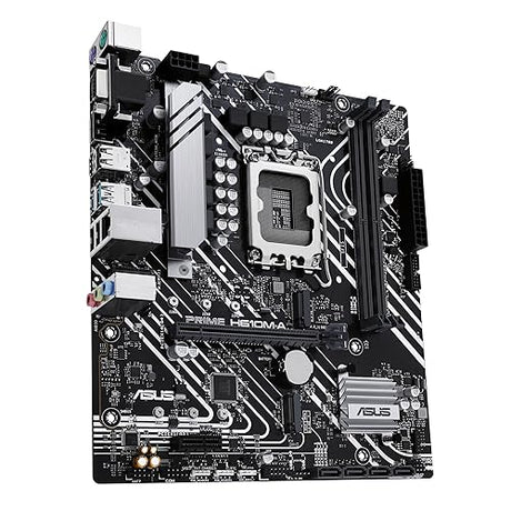 ASUS Prime H610M-A-CSM Intel® H610 (LGA 1700) CSM Business mATX Motherboard, with PCIe 4.0, 2X M.2, DDR5, 1GbE LAN, DP, HDMI™, VGA, USB 3.2 Gen 2 Ports, ASUS Control Center Express IT Management