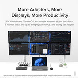 Plugable USB 3.0 to HDMI Video Graphics Adapter – DisplayLink Certified for Multiple Monitors up to 2560x1440 – External USB to HDMI Adapter Compatible with Windows 11, 10, 7, XP, and macOS