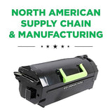 Clover Remanufactured Toner Cartridge Replacement for Lexmark MS817 | Black