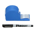 Panduit S100X125VARY Self-Laminating Dispenser with Pen, Vinyl, White