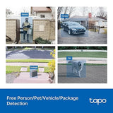 Tapo TP-Link Smart Video Doorbell Camera Wired, 2K 5MP, Color Night Vision, 180° Ultra-Wide FOV, 2-Way Audio, Free AI Detection, Cloud & SD Card Storage, Works w/Alexa & Google Home, D130 Wired Only, 2K 5MP, 180° Ultra-Wide FOV