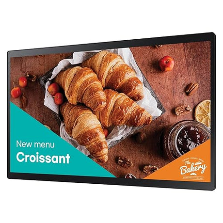 Samsung QB24C 24-inch Commercial Uhd Led Lcd Display 250 Nit QB24C