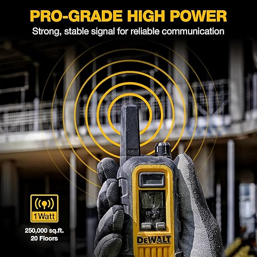 DXFRS300 35-Mile 1-Watt Heavy-Duty Walkie Talkies