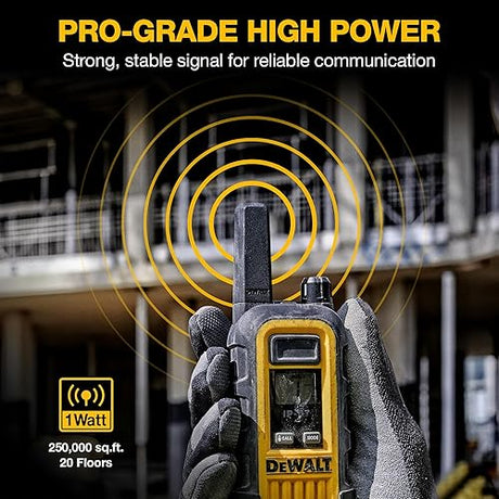 DXFRS300 35-Mile 1-Watt Heavy-Duty Walkie Talkies