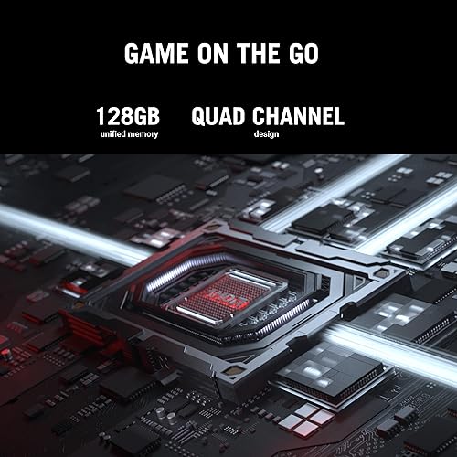 ASUS ROG Flow Z13 (2025) Gaming Laptop, 13” ROG Nebula 16:10 2.5K 180Hz/3ms, AMD Ryzen AI MAX+ 395, RDNA 3.5 Graphics, 128GB LPDDR5X 8000MHz, 1TB PCIe Gen 4 SSD, Wi-Fi 7, Win 11 Pro, GZ302EA-XS99 128GB | 1TB